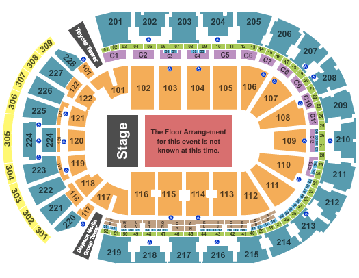 Nationwide Arena NCAA Tournament Seating Chart